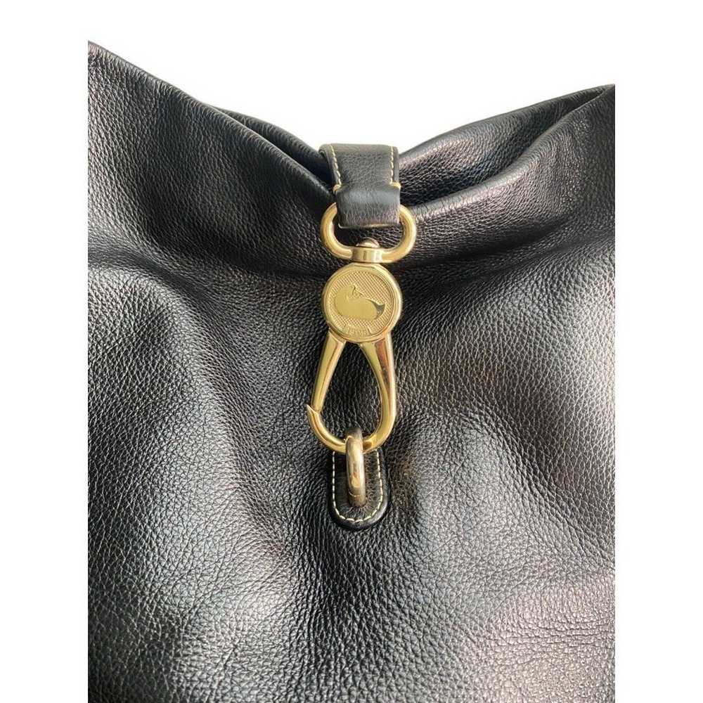 DOONEY & BOURKE Pebble Grain Logo Lock Bag BLACK - image 10