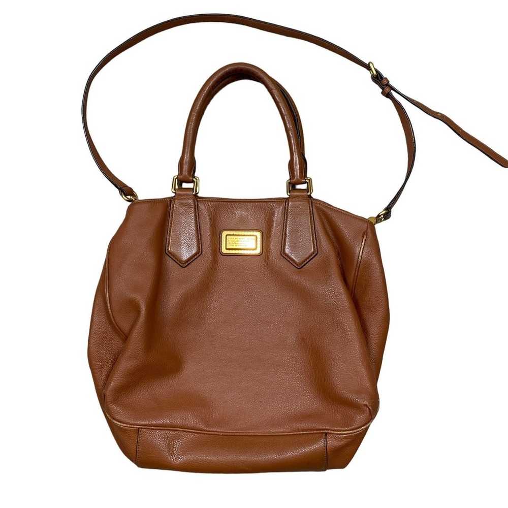 Marc by Marc Jacobs Pebbled Leather Satchel Purse… - image 1