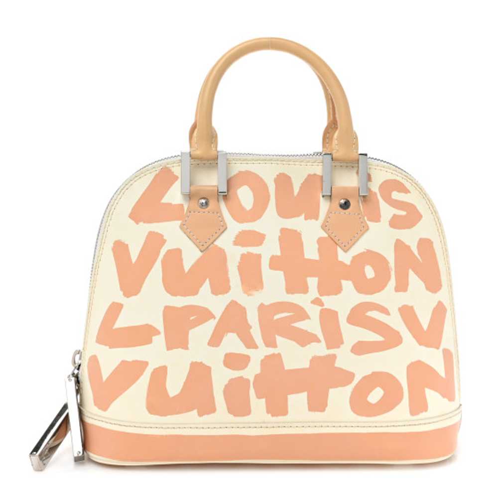 LOUIS VUITTON Graffiti Alma MM Peach - image 1