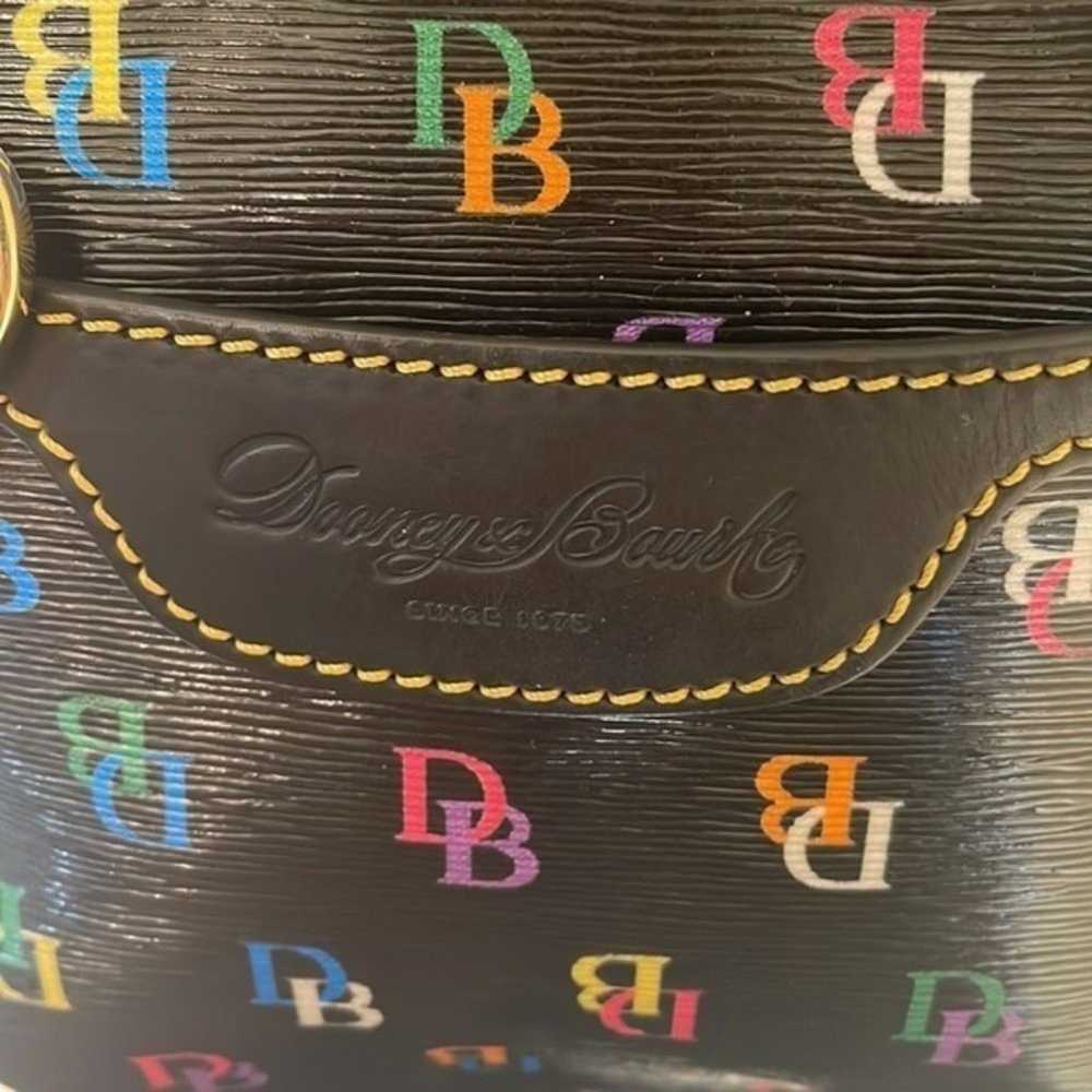 DOONEY & BOURKE Black Rainbow Crossbody Bag - image 4