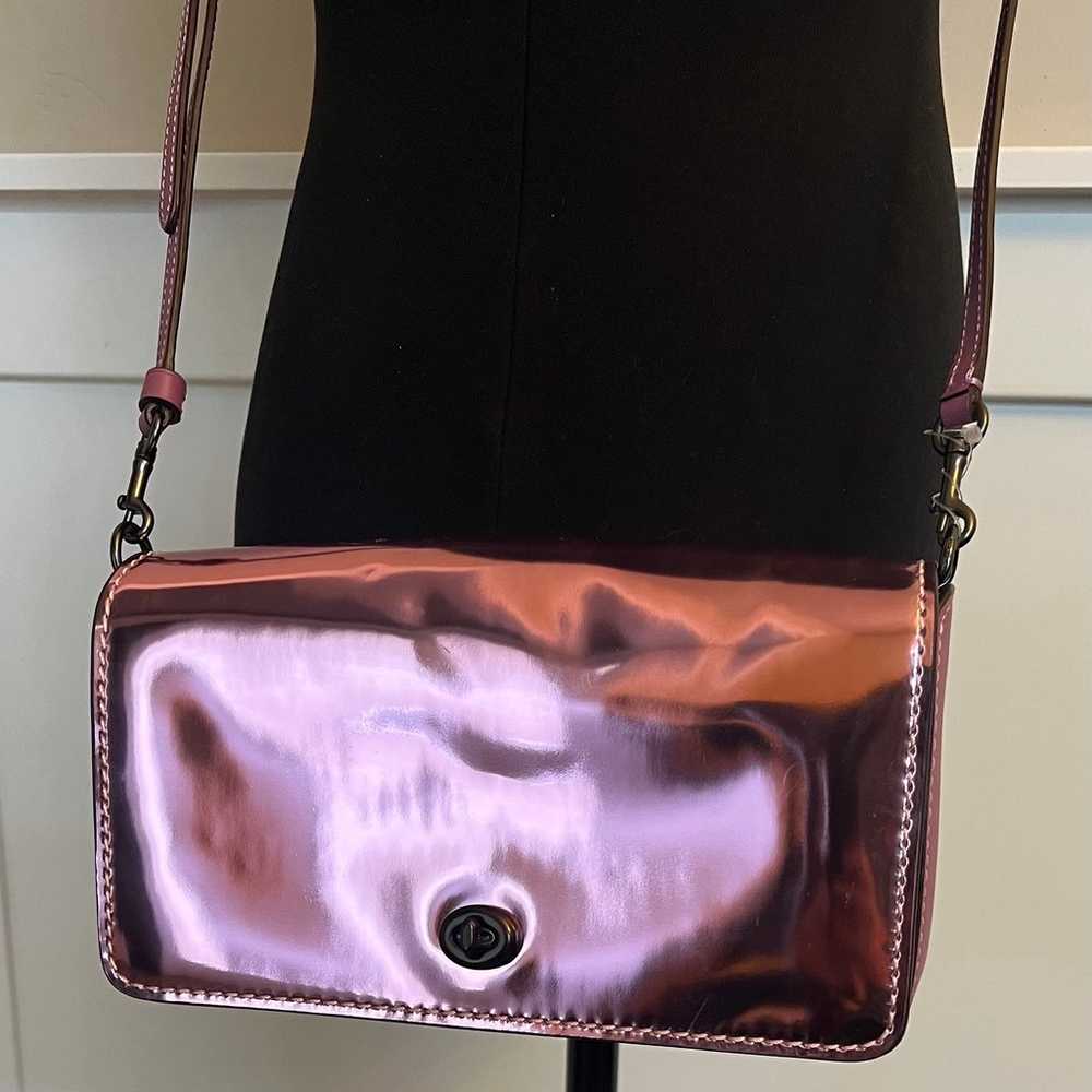 Coach 1941 Dinky Crossbody Bag in High Shine Pink… - image 2
