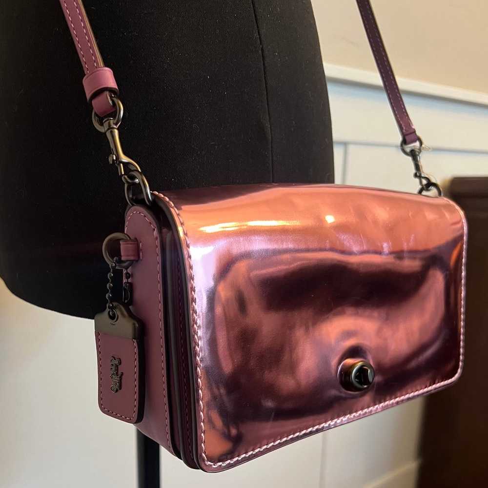 Coach 1941 Dinky Crossbody Bag in High Shine Pink… - image 3
