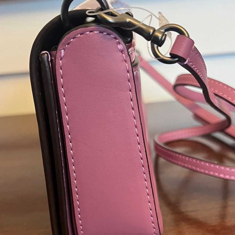 Coach 1941 Dinky Crossbody Bag in High Shine Pink… - image 5