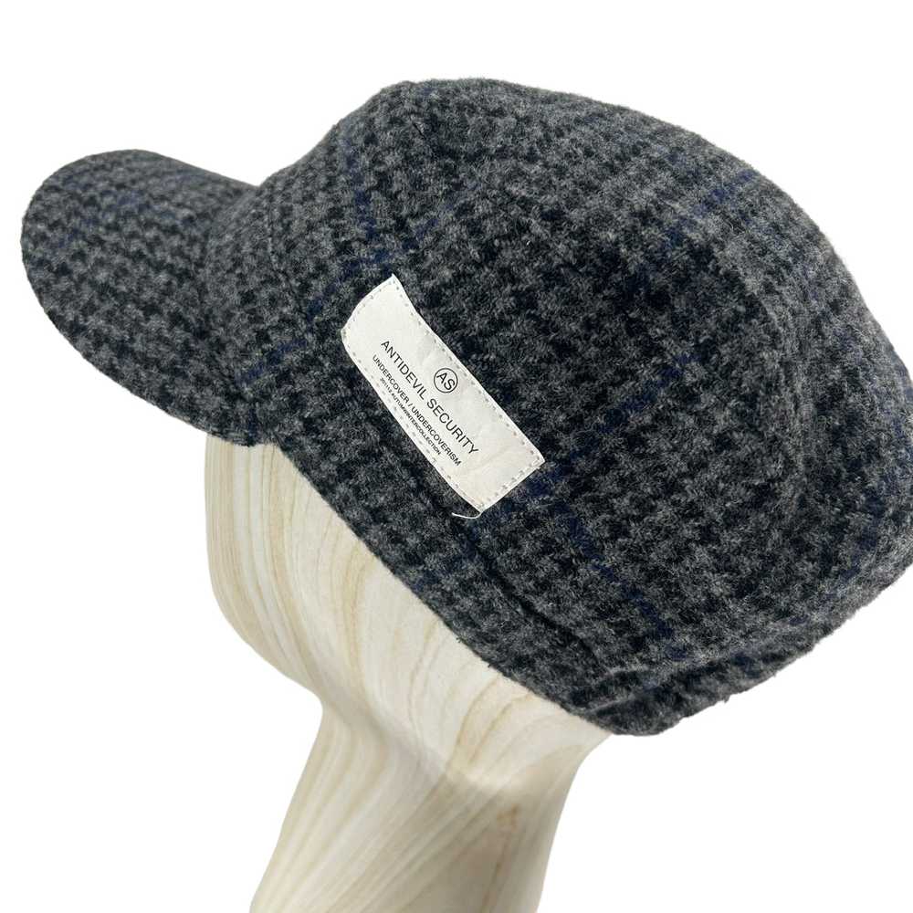 UNDERCOVER/Cap/Gray/Wool/Houndstooth Check/ - image 3
