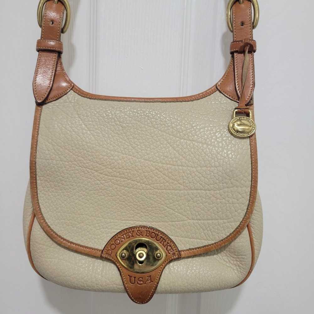 Vintage Dooney and Bourke Weather Leather Bag - image 2