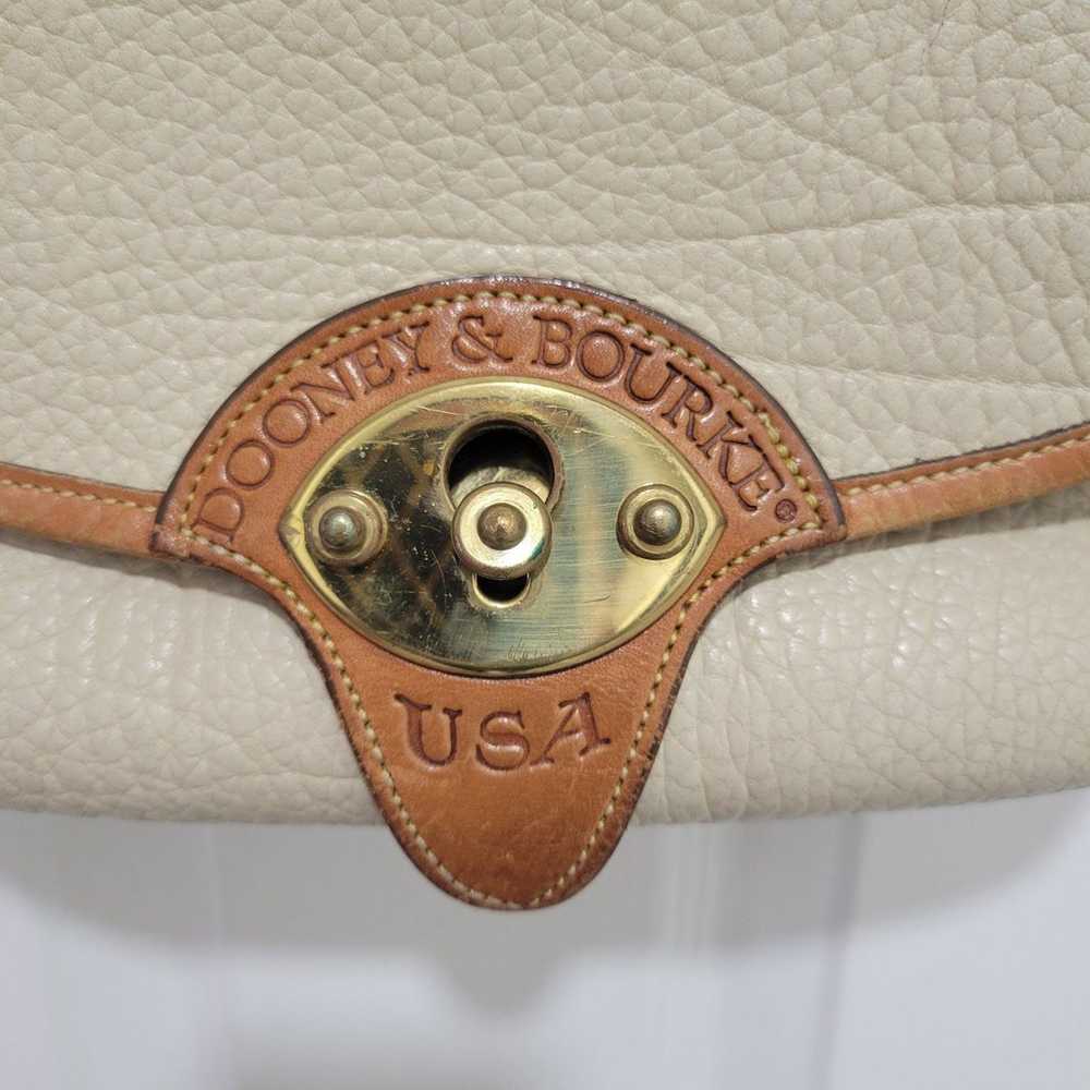 Vintage Dooney and Bourke Weather Leather Bag - image 8