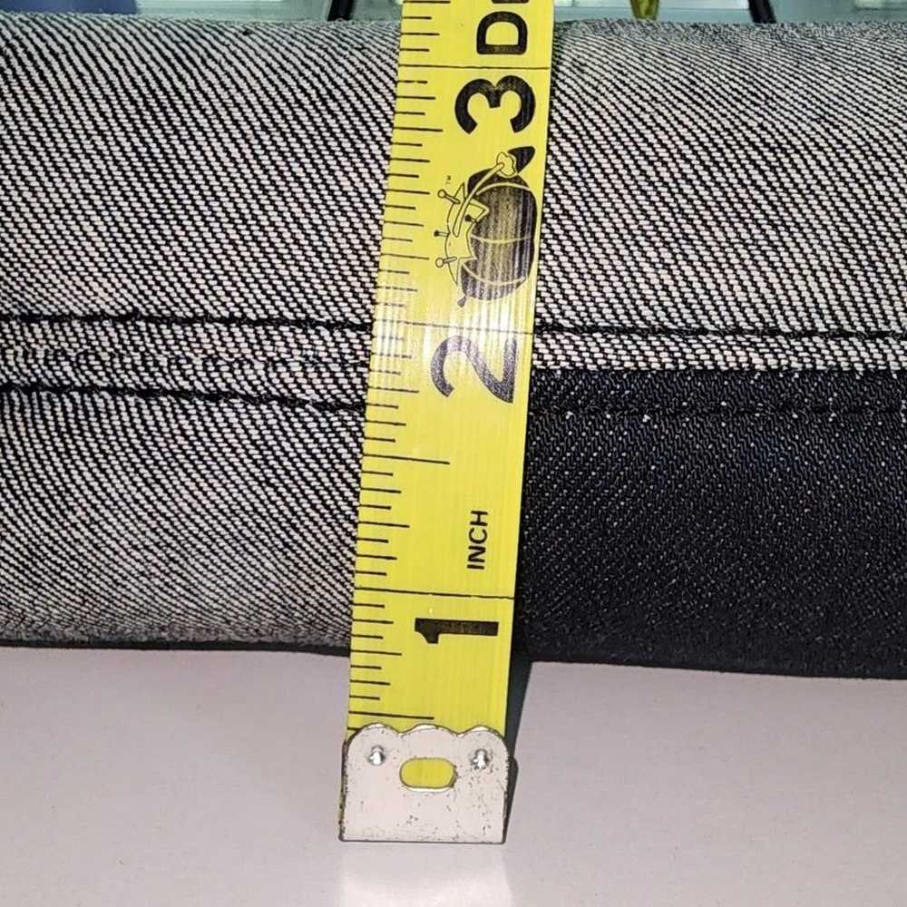 Graf & Lantz Denim Leather Crossbody Bag Shoulder… - image 11