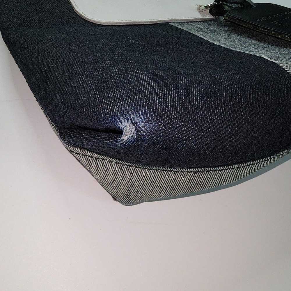 Graf & Lantz Denim Leather Crossbody Bag Shoulder… - image 9