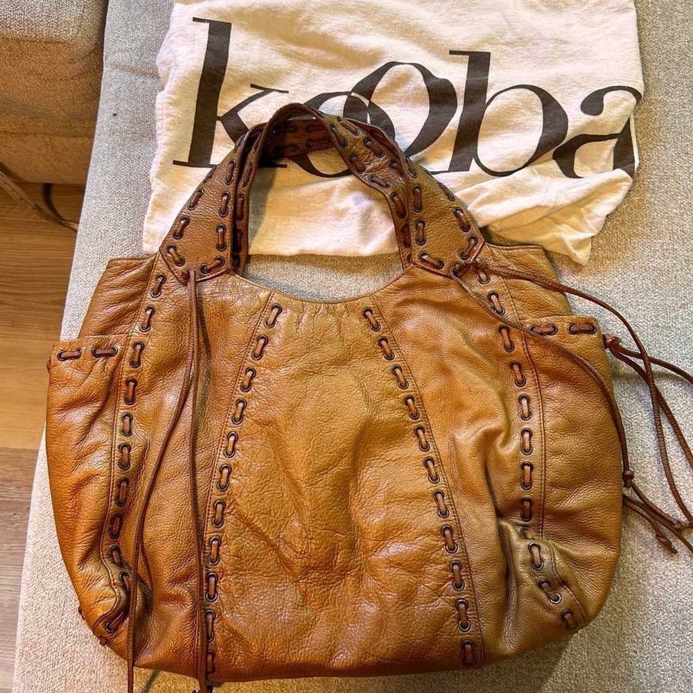 Camel Brown leather Kooba Bag - image 2