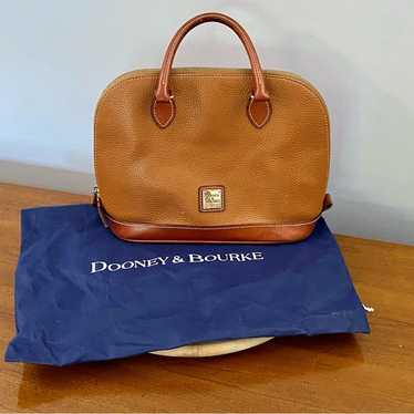 Dooney & Bourke Zip Zip Satchel Pebble Grain Leat… - image 1