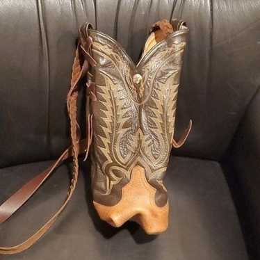 DORCAS BAGS MADE IN TX Upcycled Cowboy Boot Purse… - image 1