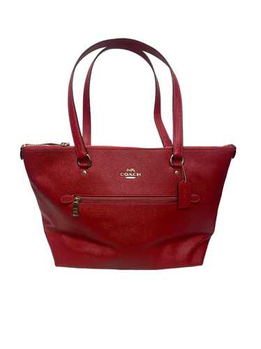 COACH/Tote Bag/Leather/RED/Gold Hardware