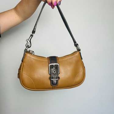Y2K Coach Demi Hampton Mini Leather Bag