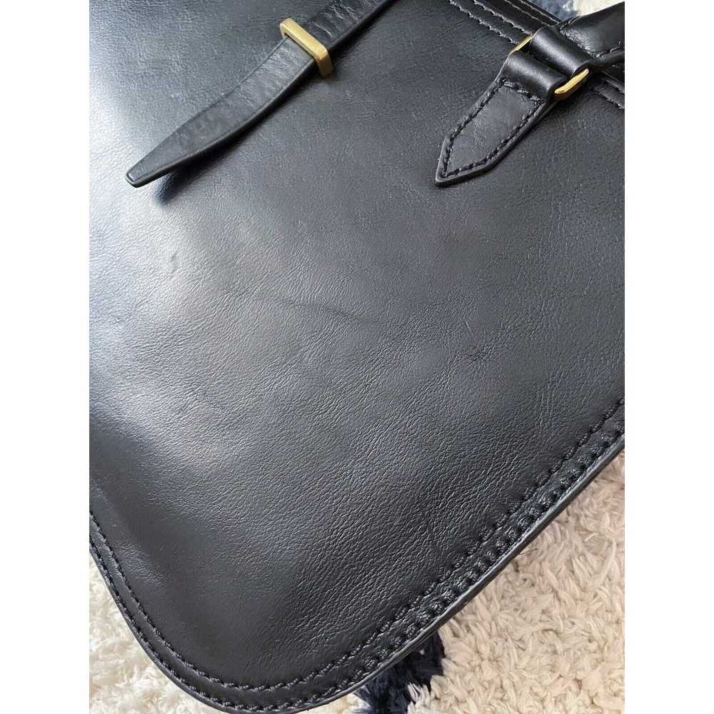 Fossil Ryder Large Satchel Leather Handbag briefc… - image 10