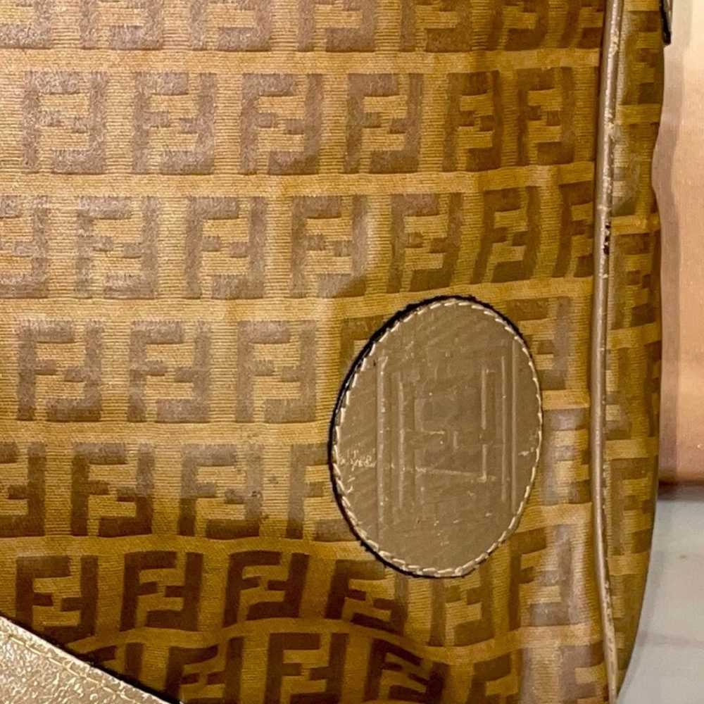 Authentic Vintage FENDI Zucca Crossbody bag - image 11