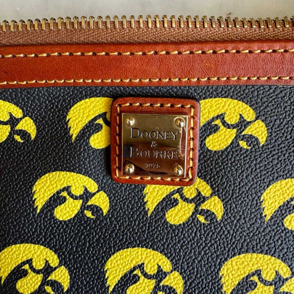Dooney and Bourke Iowa Hawkeye purse and wristlet - image 8
