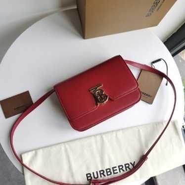 Burberry  leather shoulder bag - image 1