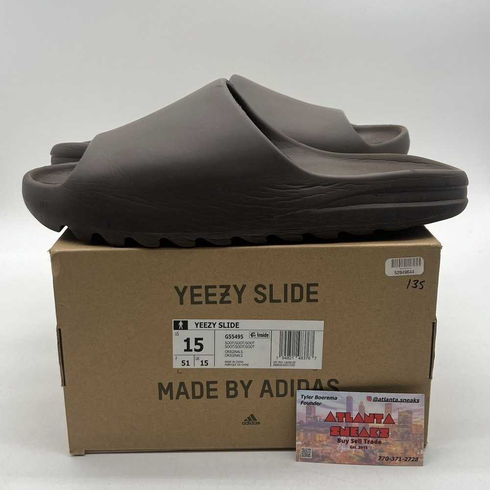 Adidas Yeezy slides soot - image 1