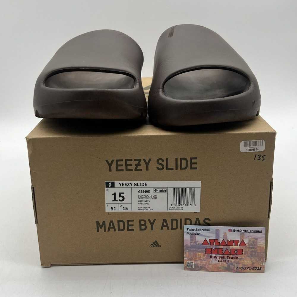 Adidas Yeezy slides soot - image 2