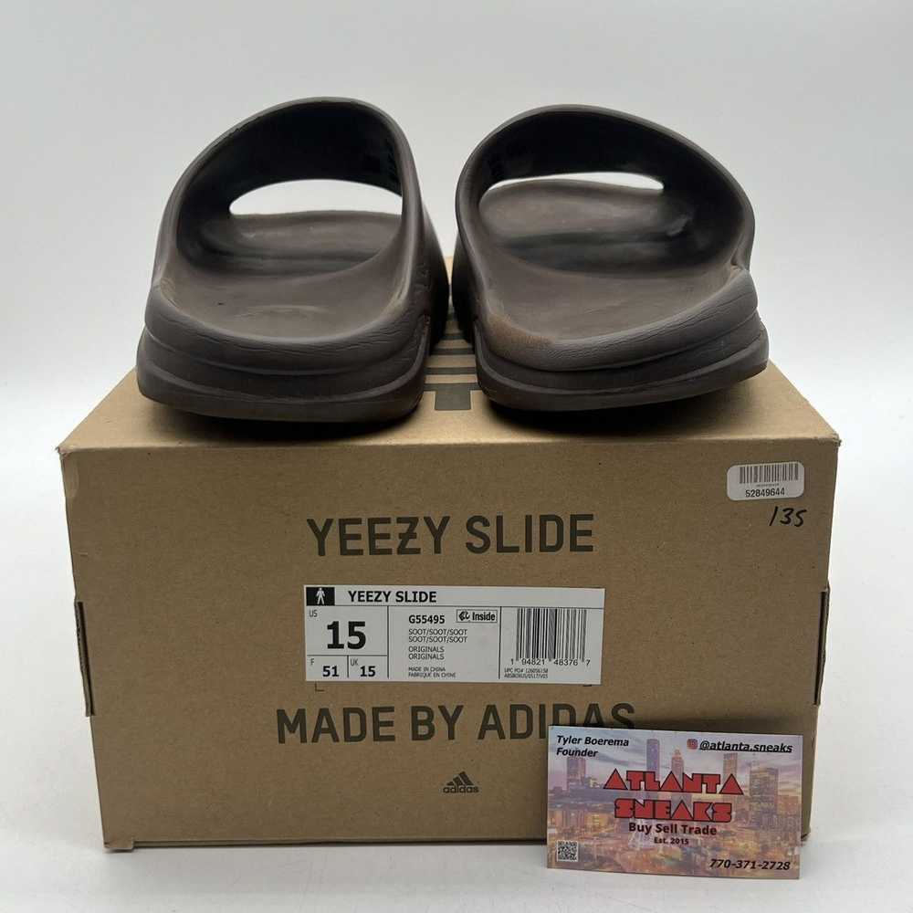 Adidas Yeezy slides soot - image 3