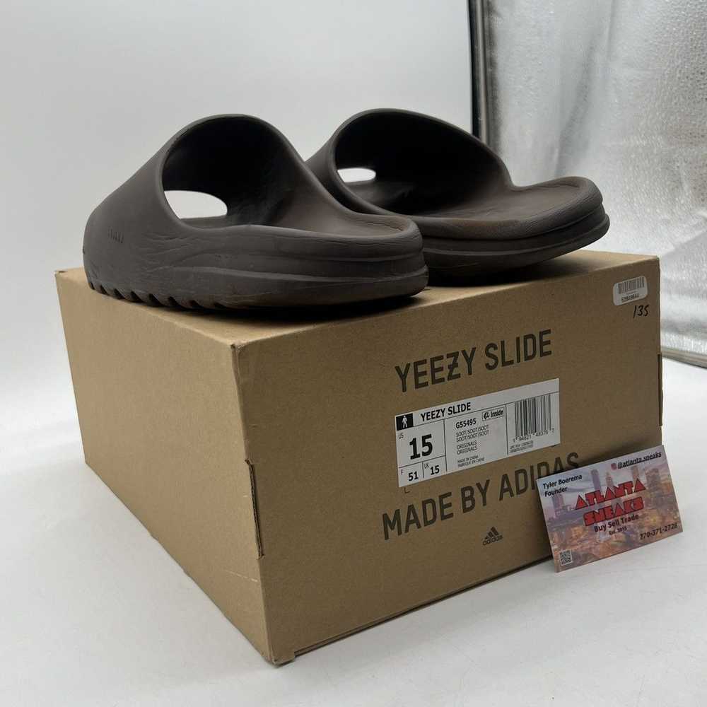 Adidas Yeezy slides soot - image 4