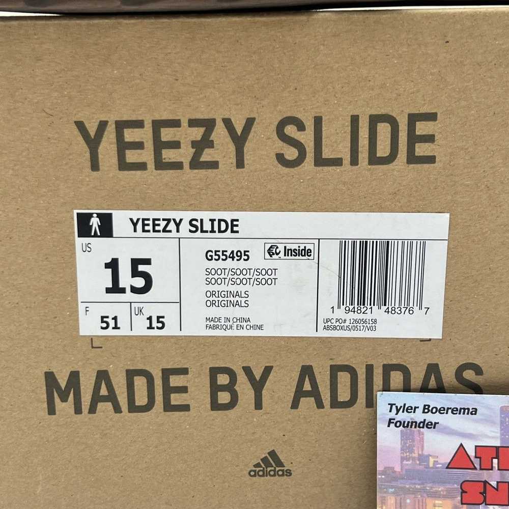 Adidas Yeezy slides soot - image 7