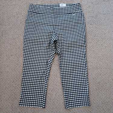 Vintage Rafaella Cropped Pants Womens Size 16 Blac