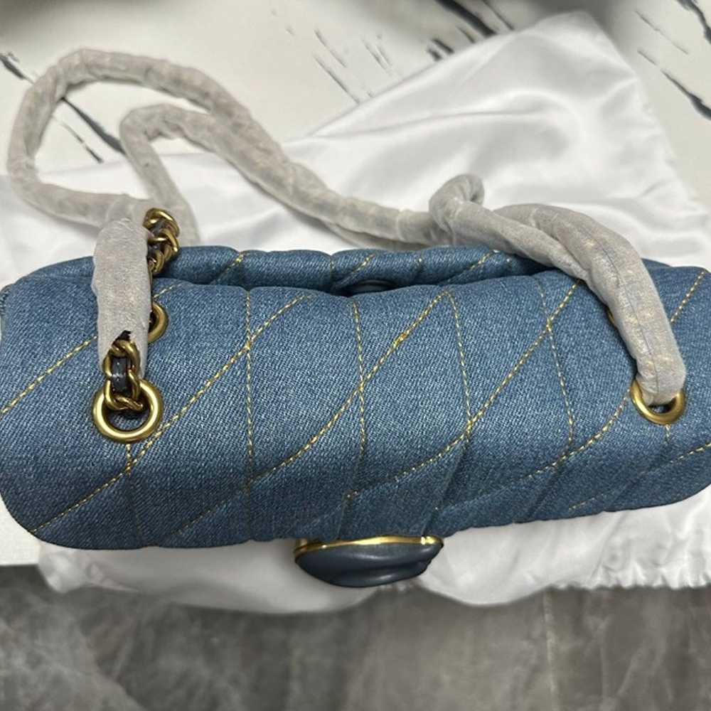 Coach Quilted Tabby 26 Denim - image 2