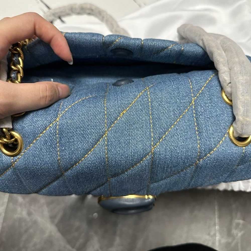 Coach Quilted Tabby 26 Denim - image 4