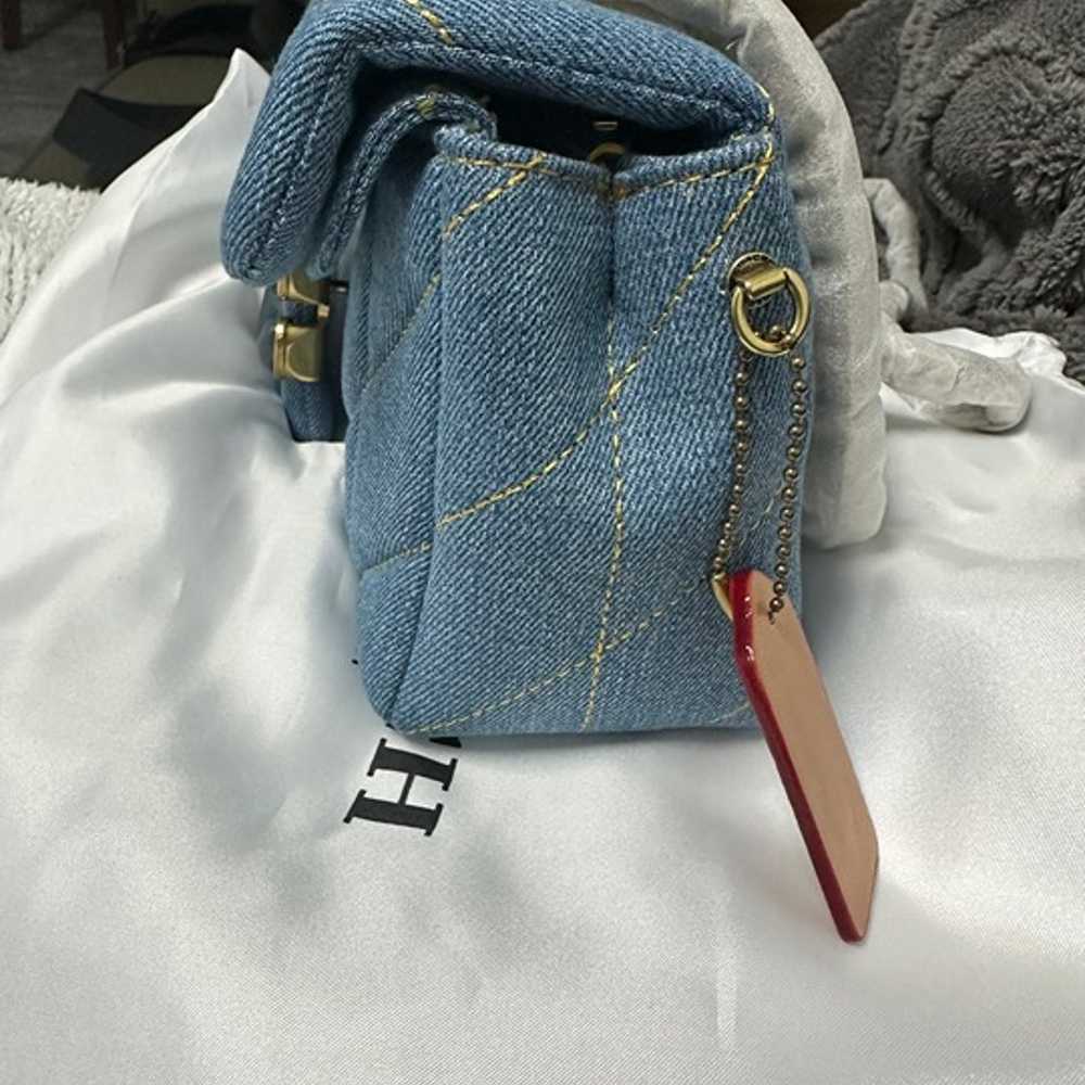 Coach Quilted Tabby 26 Denim - image 6