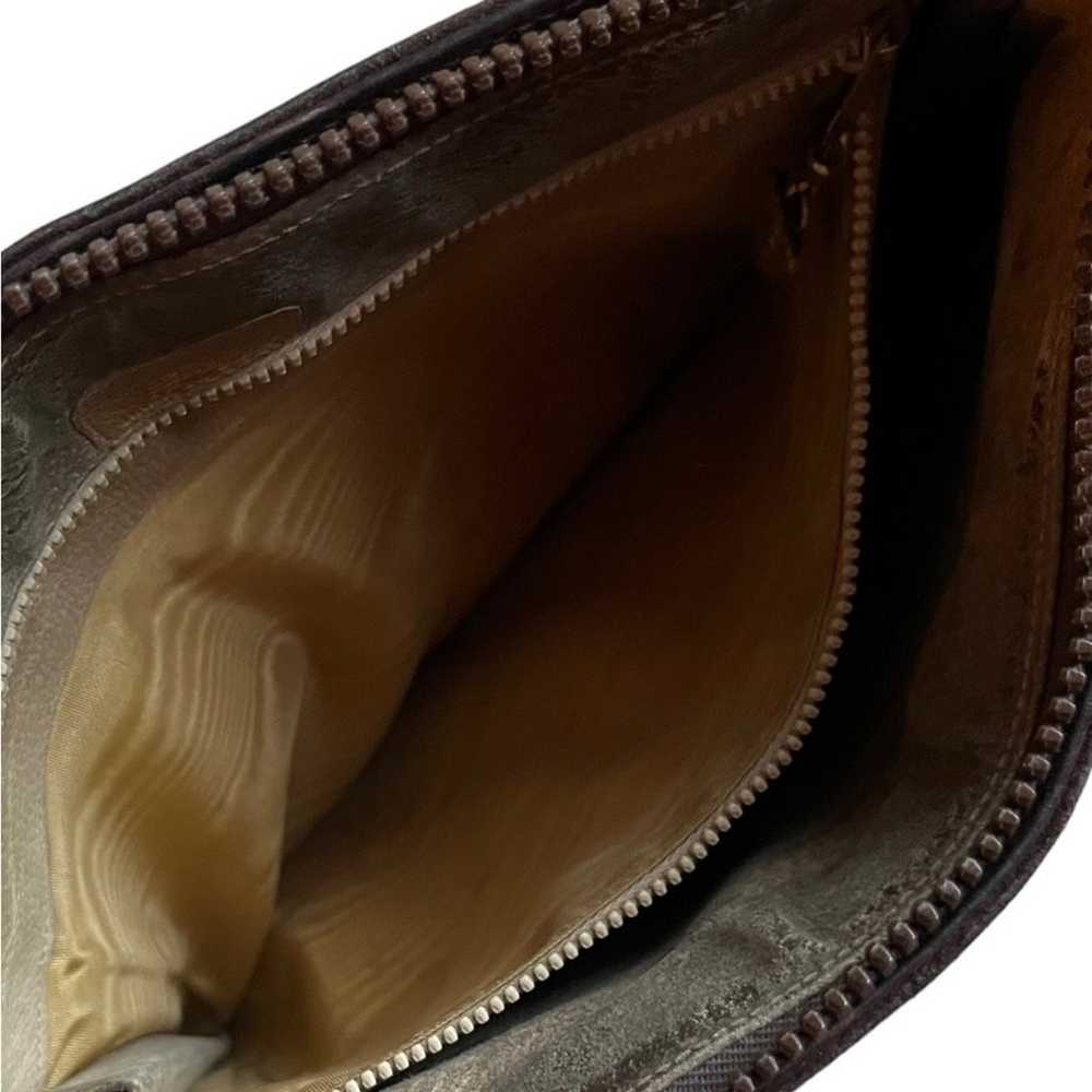 Gucci Vintage Suede / Leather Shoulder Bag - image 3