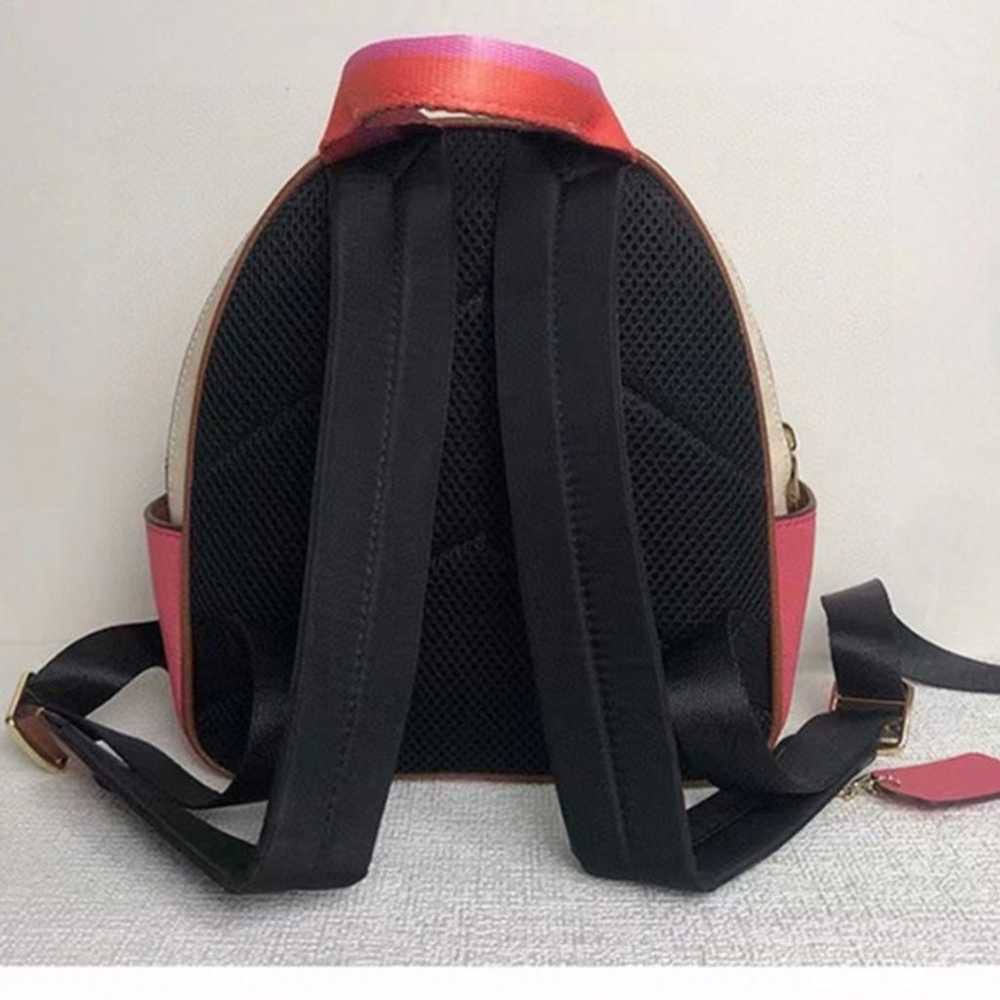 Mini Court Backpack In Signature Canvas With Butt… - image 3