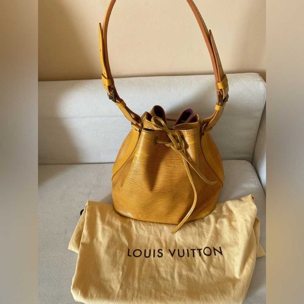 Authentic Louis Vuitton epi noe shoulder bag - image 1