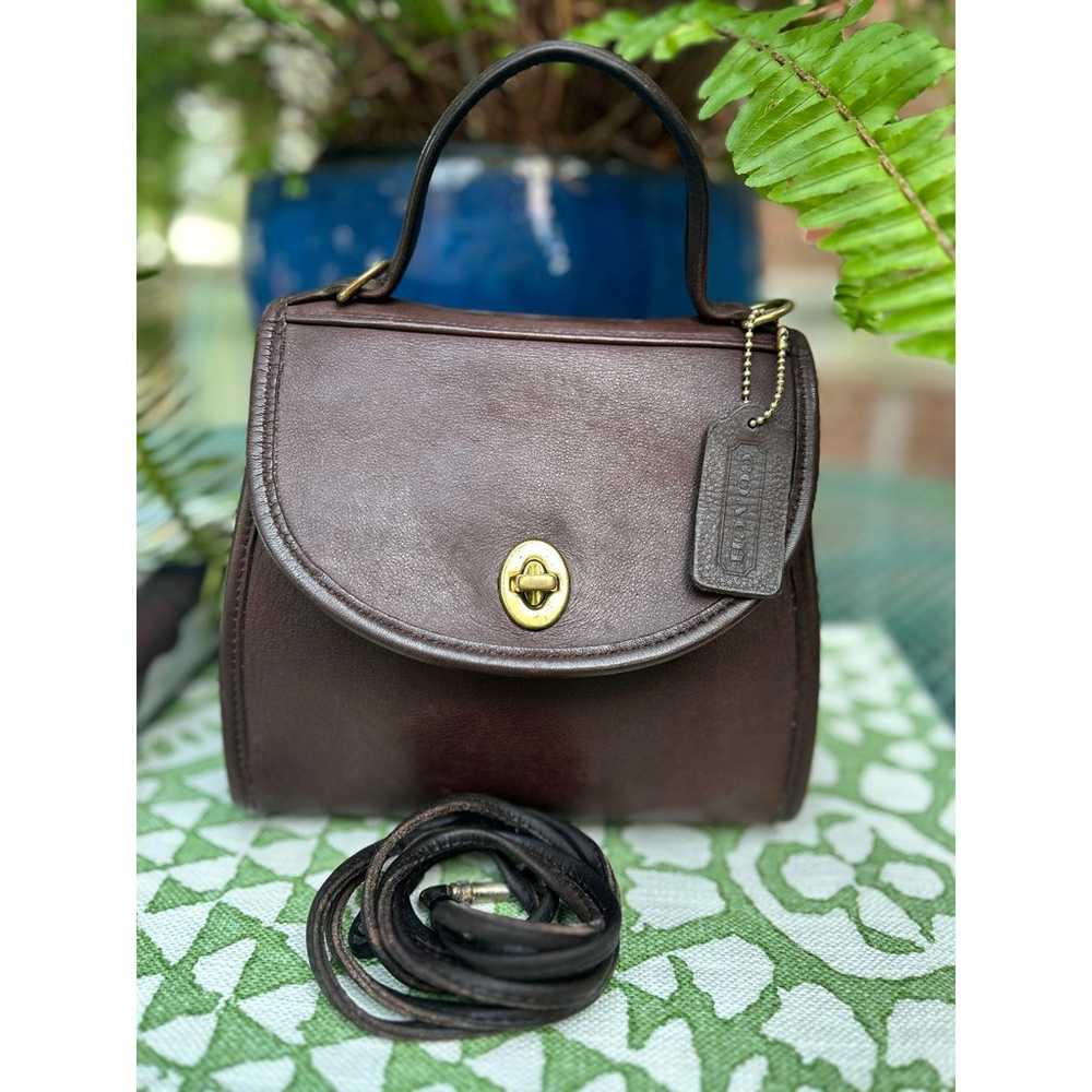 COACH Regina Vintage brown crossbody handbag - image 2