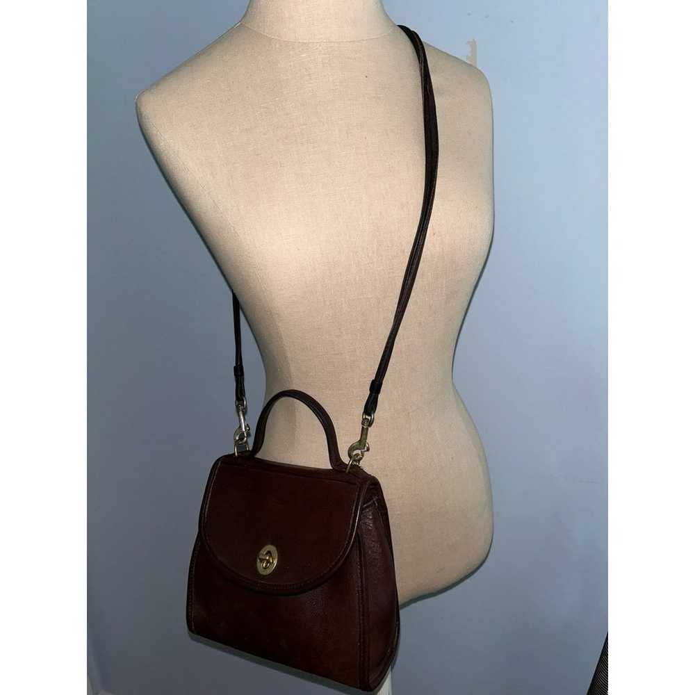 COACH Regina Vintage brown crossbody handbag - image 3