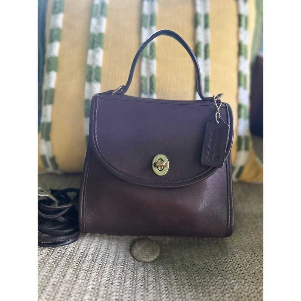 COACH Regina Vintage brown crossbody handbag - image 4