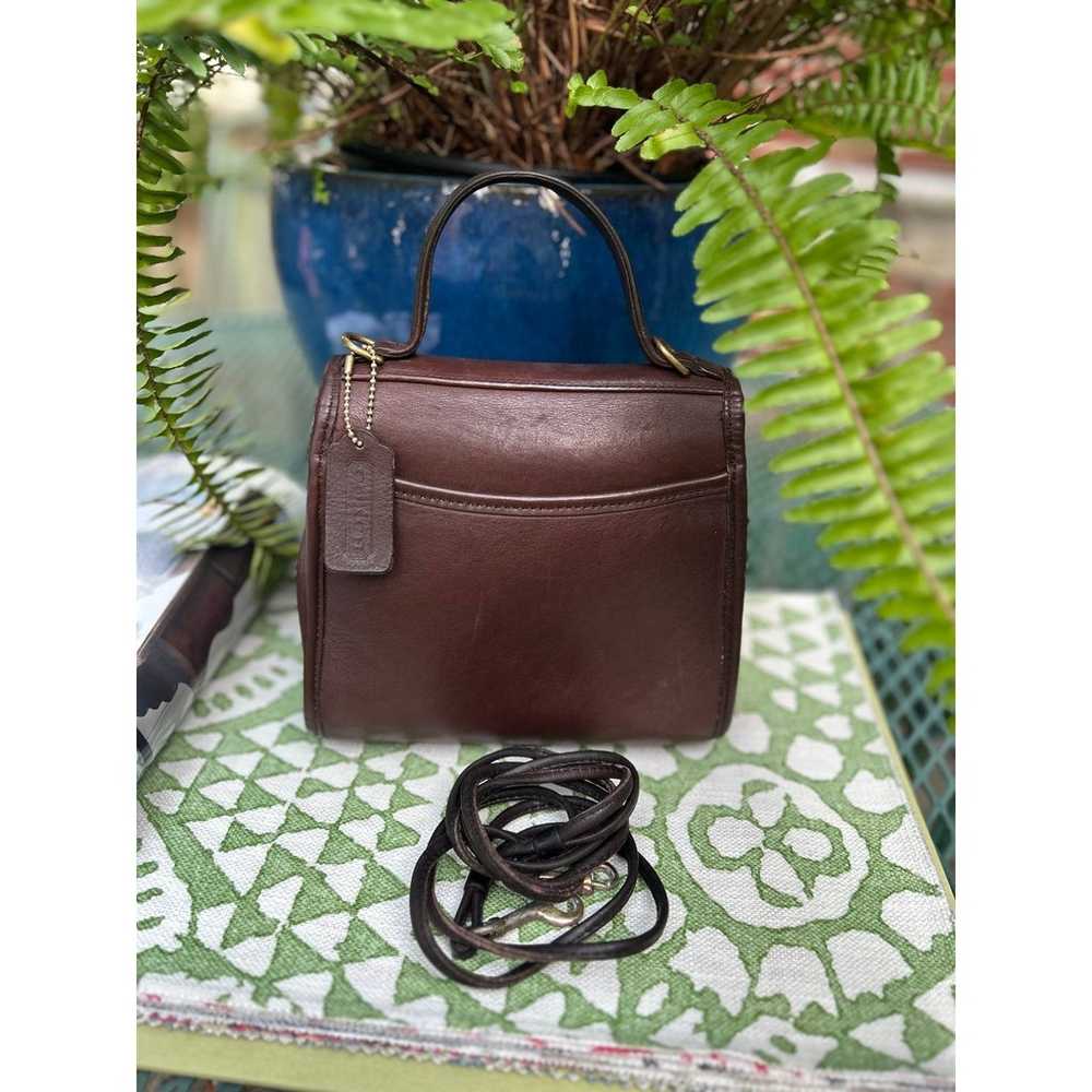 COACH Regina Vintage brown crossbody handbag - image 8