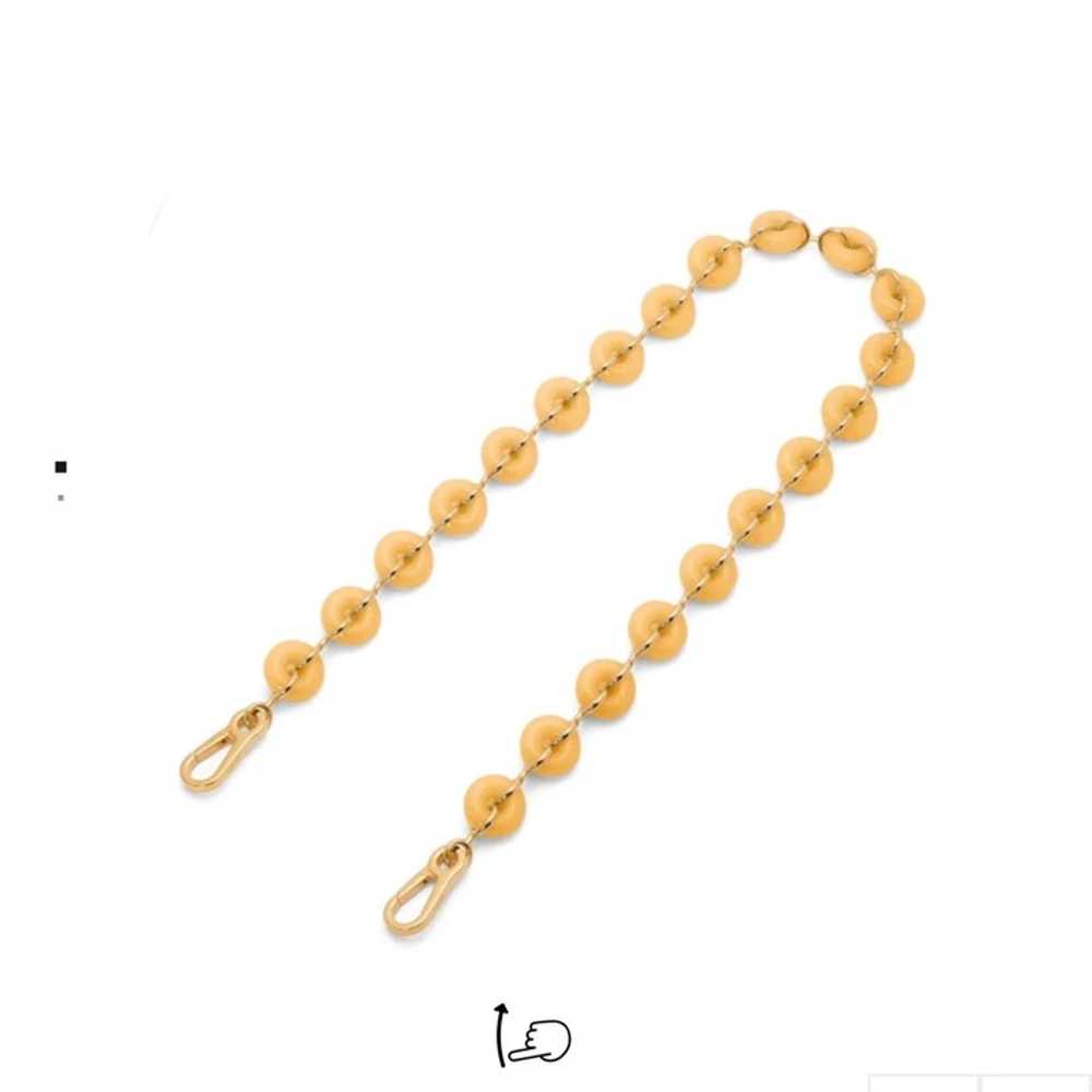 LOEWE donut chain in yellow acetate - image 5