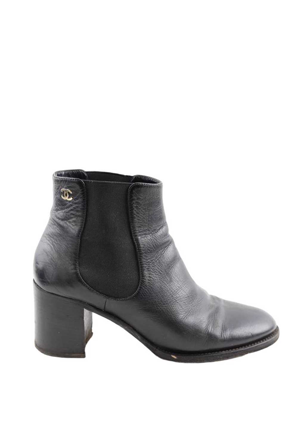 Circular Clothing Boots en cuir Chanel noir. Mati… - image 1