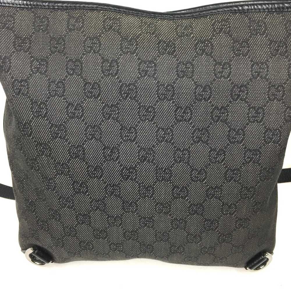 Gucci authentic black canvas crossbody bag - image 10