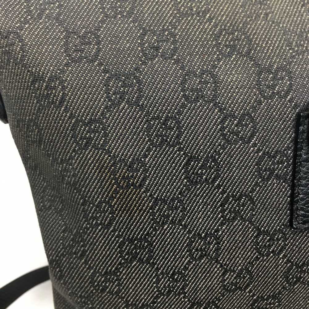 Gucci authentic black canvas crossbody bag - image 4