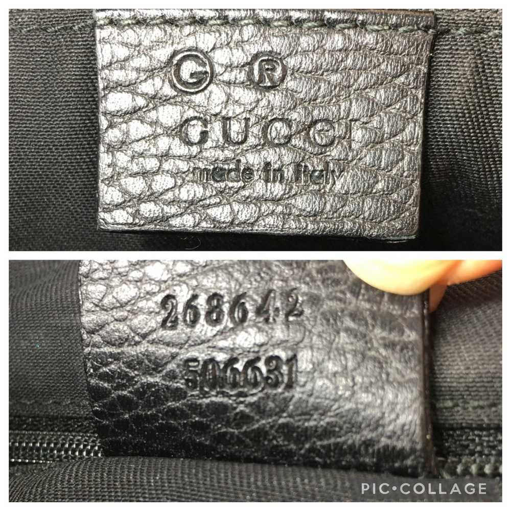 Gucci authentic black canvas crossbody bag - image 6