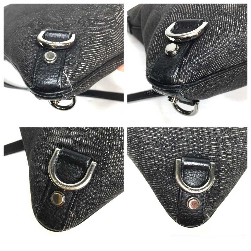 Gucci authentic black canvas crossbody bag - image 7