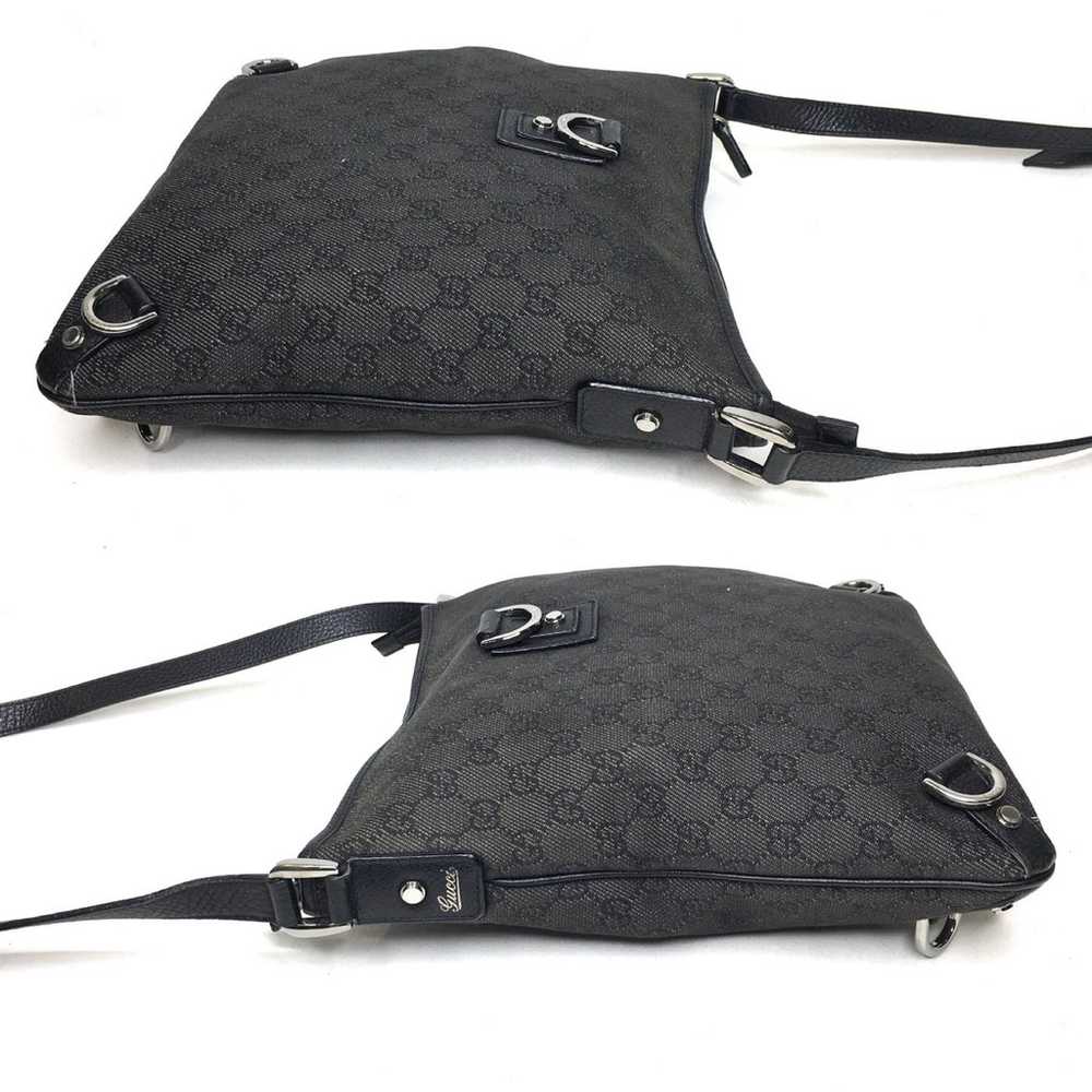 Gucci authentic black canvas crossbody bag - image 8