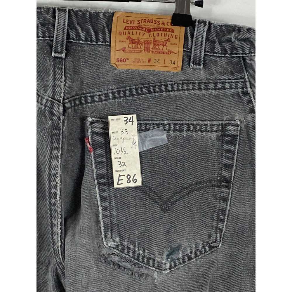 Levi's VNTG Levi's 1998 560 Loose Fit Tapered Leg… - image 4