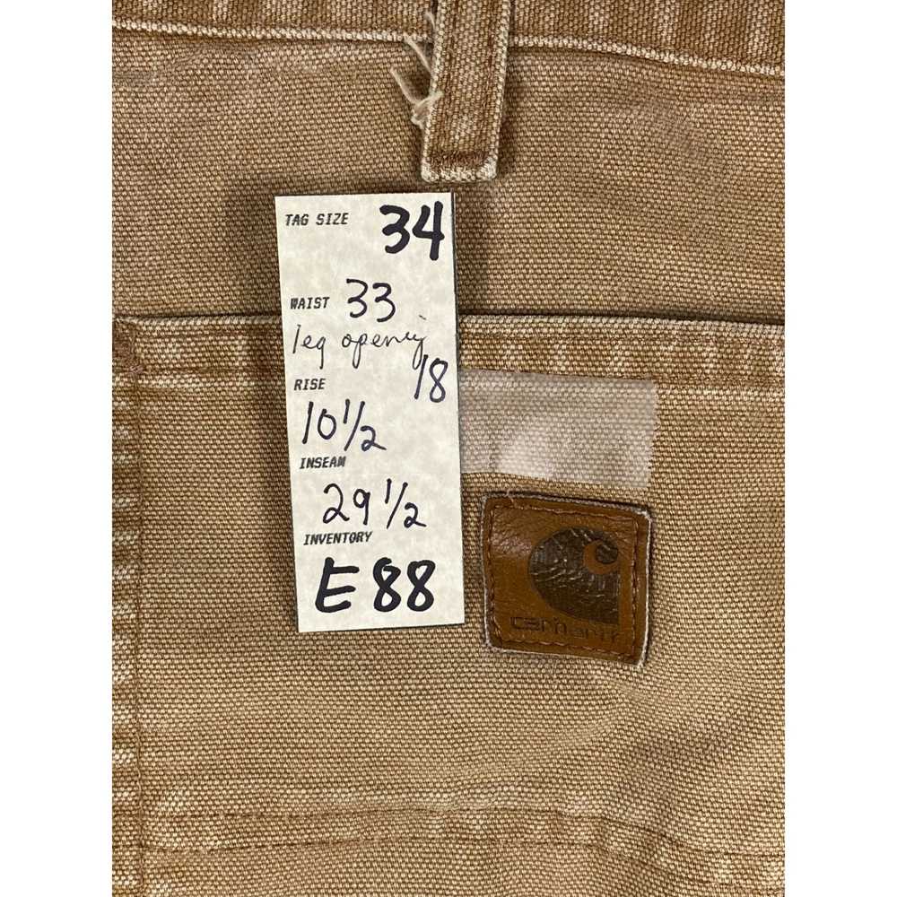 Carhartt Carhartt B11 BRN Dungaree Fit Canvas Car… - image 4