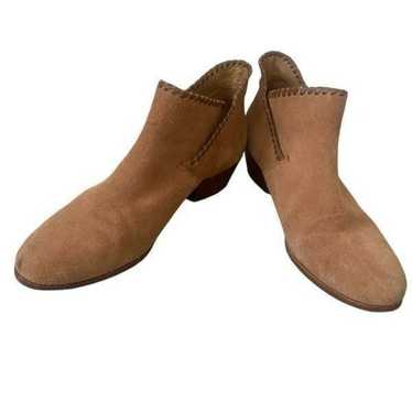 Jack Rogers Bootie Ankle Boots Peyton Tan Beige B… - image 1