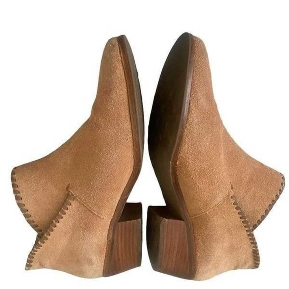 Jack Rogers Bootie Ankle Boots Peyton Tan Beige B… - image 5