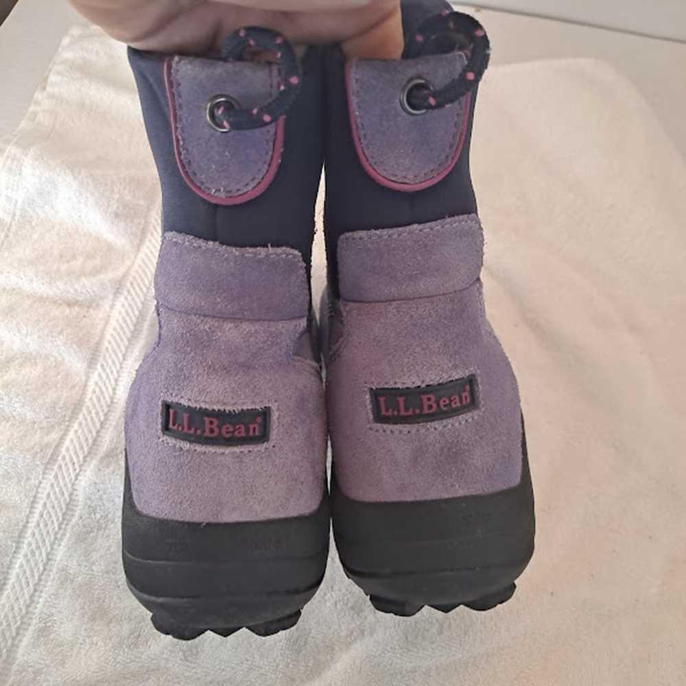 L. L. Bean Boots Youth 6 Womens 8 Purple Lavender… - image 4
