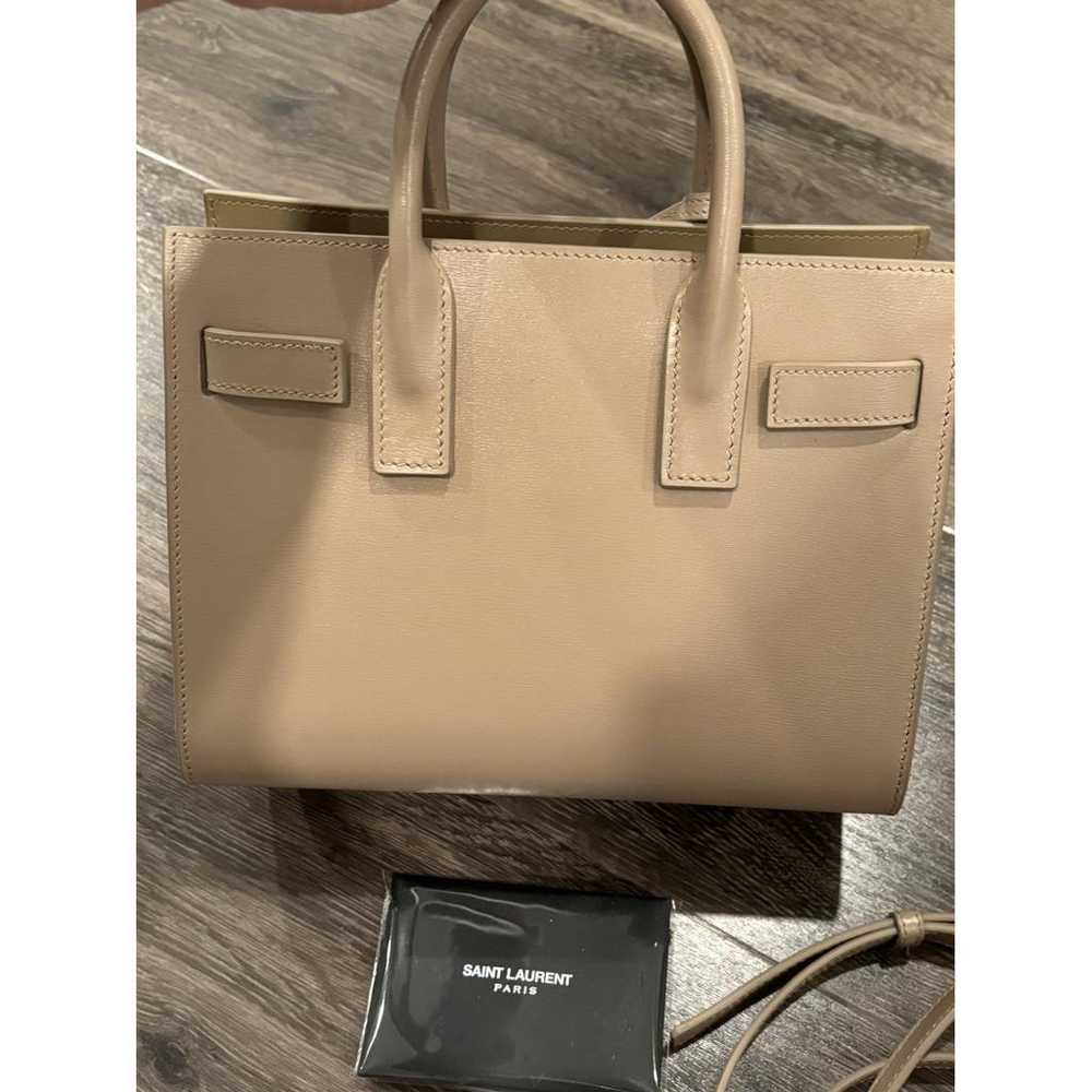 Saint Laurent Sac de Jour leather tote - image 9